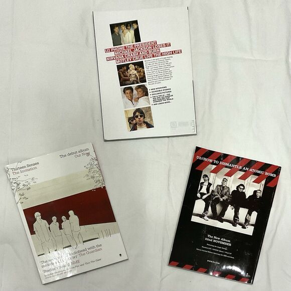 U2 Magazine Lot Q Bono November December 2004 Special Edition 50 Years Of Rock - Picture 5 of 5